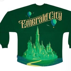 Wicked Adult Spirit Jersey Featuring Emerald City